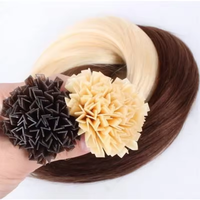 Fournisseur chinois v tip hair kératine bond extensions de cheveux humains customisé de qualité variée, dreadlocks brésiliens à bouts épais cheveux humains