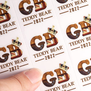 Autocollants ronds en papier laminé anti-contrefaçon personnalisés, étiquettes en feuille d'or rose pour <span class=keywords><strong>masques</strong></span> <span class=keywords><strong>chirurgicaux</strong></span>, emballages liquides - Product Image 5