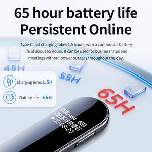 Factory Custom One - <b>key</b> Recording Noise Reduction Digital Voice Recorder Recording Pen Voice Recorder Metal Meeting Interview - Product Image 4