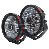Nouveau projecteur LED de conduite tout-terrain 4x4 pour voiture, 145W, 12V/24V, faisceau combiné, 2000m, 9 pouces, étanche IP68, blanc froid 6500K