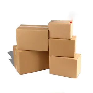 Manufacturers wholesale eco friendly corrugated carton packaging express printing large moving aircraft folding mailing box
