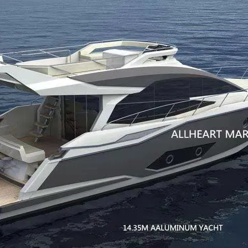 14m luxus angeln yacht mit schöne innen design