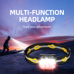 CYCLAMI Q6 faro para acampar Luz de búsqueda linterna recargable potente lámpara de cabeza linternas delanteras faros de ciclismo - Product Image 2