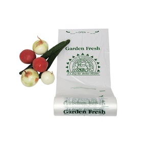 Bolsa de rollo de plástico de grado alimenticio de alta calidad Bolsa de supermercado de frutas y verduras - Product Image 2