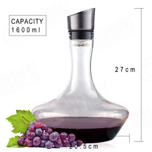 Ensemble de <span class=keywords><strong>carafe</strong></span> à vin en cristal de qualité supérieure, <span class=keywords><strong>carafe</strong></span> à vin rouge en cristal avec ouvre-bouteille à vide. Verseur à vin, <span class=keywords><strong>bouchon</strong></span> - Product Image 5