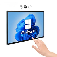 Tableta PC Todo en Uno con Windows 11, Pantalla LCD Táctil, Montaje en Pared, Panel Interactivo Capacitivo de 10 Puntos, Core I3 I5 I7