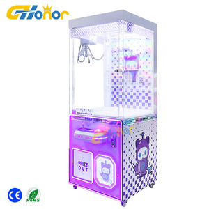 Hot bán công viên giải trí Claw trò chơi đồng tiền hoạt động đồ chơi trong nhà máy cẩu 6 + năm Tiếng Anh ngôn ngữ vật liệu kim loại - Product Image 1
