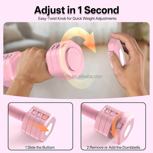 Quickly Removable Adjustable <strong>Weight</strong> 2kg-5kg Gym Women's <strong>5</strong> <strong>kg</strong> Dumbbell Set - Product Image 1