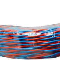 Câble électrique flexible RVS de qualité supérieure, toutes tailles, 2*0.75 à 2*4, couleurs torsadées standard, certifié CE ROHS