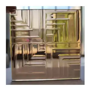 Alta Qualidade Fábrica Fonte Direta Decorativa Hot Melt Art Vidro Laminado Fundido | Vidro fundido Hot Melt Vidro Laminado