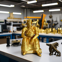 Style chinois Fortune Dieu de la richesse Décoration de table Prix bas fabrication cnc usinage service d'impression 3d