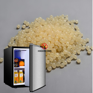 Colle adhésive thermofusible HIGHBOND à faible teneur en COV pour isolation des coques de réfrigérateurs, fixation métallique, SBS, SIS, plastiques, EVA, polyoléfine, Zhejiang - Product Image 4