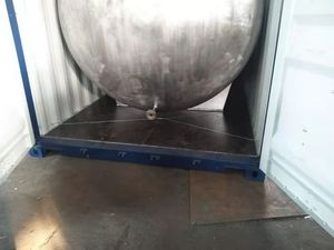 In acciaio inox 10000L serbatoio di acqua nuovo stato serbatoio con pompa motore a pressione valvola motore per stoccaggio chimico - Product Image 6