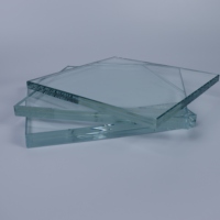 Verre de sécurité feuilleté ultra-clair à faible teneur en fer, haute transparence, pour fenêtres, portes et décoration de meubles de bâtiment