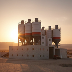 Fácil de mover, planta de hormigón móvil de acero de alta calidad 75m3 - Product Image 4