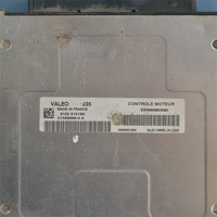 ECM ECU 9105515160 Module d'unité de commande de moteur ordinateur PCM pour PEUGEOT 206 207 C2 C3 pièce de voiture de démontage d'occasion
