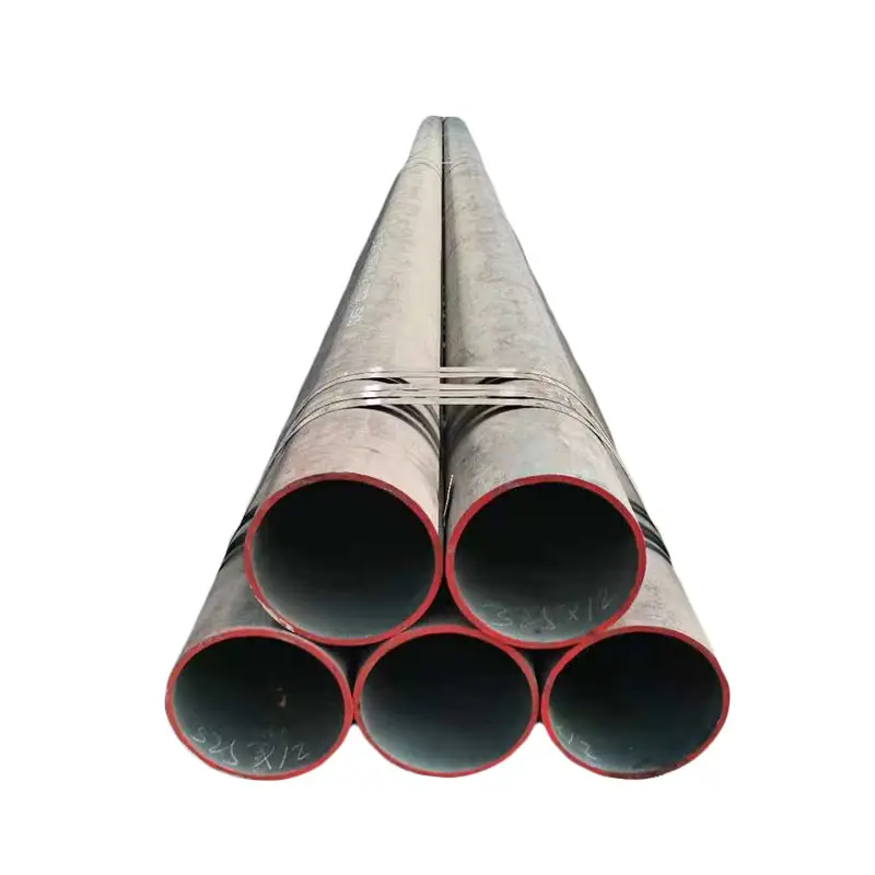 Nhà máy trực tiếp bán erw ống sắt 6 mét hàn ống thép tròn erw ống thép carbon đen