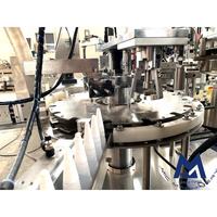 Machine automatique de remplissage et de bouchage rotative pour colle cyanoacrylate, adhésif pour cils Super 502