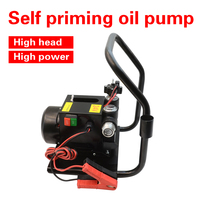 Pompe de transfert de carburant diesel 550W 12V 24V avec moteur DC pour réservoir de stockage de carburant avec support OEM