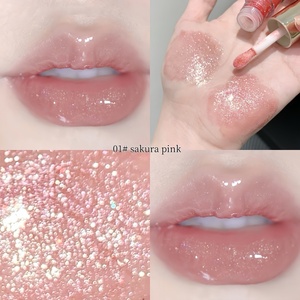 Rouge à lèvres liquide scintillant professionnel longue tenue, effet super fin, <span class=keywords><strong>meilleur</strong></span> gloss à lèvres flash sous marque privée - Product Image 2