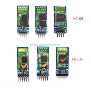 HC-05 HC-06 RF ไร้สายเครื่องรับส่งสัญญาณฟันสีฟ้าโมดูลทาส HC05 / HC06 RS232 / TTL เป็น UART Converter สําหรับ Arduins