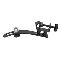 Clip de fixation de microphone pour batterie, réglable et antichoc, pour la pratique et l'enregistrement