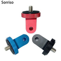 Adaptateur en aluminium SORRISO pour caméra d'action GoPro Hero 3 4 5 6 7 8 9 10 11, smartphone, vidéo, motos, casques, accessoires