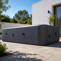 Piscine gonflable portable DWF Drop Stitch, canapé de piscine gonflable, piscine gonflable pour jardin extérieur familial