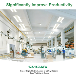 La lampe industrielle commerciale de Highbay d'ETL DLC 150W 240W 300W a mené la lumière élevée linéaire de baie pour l'entrepôt d'<span class=keywords><strong>atelier</strong></span> - Product Image 4
