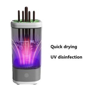 Nouvel appareil de nettoyage de pinceaux de maquillage avec machine de nettoyage électrique UV et sécheuse pour petits pinceaux - Product Image 2