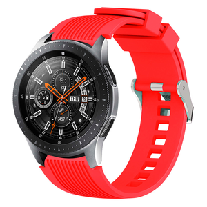<span class=keywords><strong>Bracelet</strong></span> en caoutchouc à rayures de couleur unie pour <span class=keywords><strong>Samsung</strong></span> <span class=keywords><strong>Galaxy</strong></span> <span class=keywords><strong>Watch</strong></span> <span class=keywords><strong>Active</strong></span> <span class=keywords><strong>2</strong></span>, 20mm, 22mm, original - Product Image 6