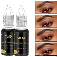 Teinture pour sourcils longue durée - Teinture pour sourcils imperméable longue durée pour la coloration des cils, encre de tatouage