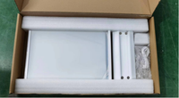 Boîte à lumière double face A4 personnalisée, cadre d'affiche, affichage publicitaire de bureau en aluminium fin avec alimentation par batterie