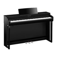 Starway Original & Genuine 88 Keys Grand Piano Keyboard Instrument Yamahas CLP-825 for USB Connectivity Touch