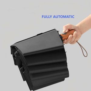 Parapluie d'affaires pliable personnalisé avec logo de marque pour cadeaux promotionnels et salons professionnels - Product Image 5