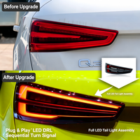 Ensemble de feux arrière LED, feux arrière dynamiques à clignotants séquentiels pour Audi Q3 2013-2018
