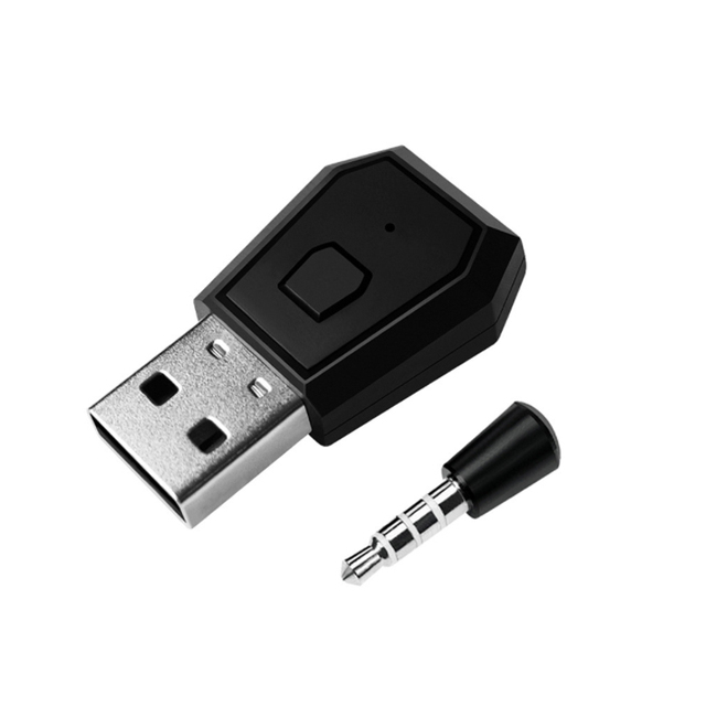 Wireless BT Adapter for PS4 /PS5 Controller V4.0 Micro USB BT Dongle With Microphone for PS4 Gamepad