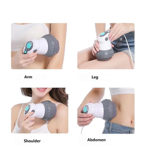 Bauch Fett verbrennung Bauch <span class=keywords><strong>massage</strong></span> gerät Elektrisches Hand vibrierendes Körper <span class=keywords><strong>massage</strong></span> gerät Abnehmen Bauch fett Drücker - Product Image 4