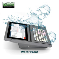 ABS MINI 10 Factory Outlet POS Layar Sentuh Kapasitif CPU Quad-core Windows 7/10 Resolusi 1024x768 Layar Ganda NFC/Bluetooth