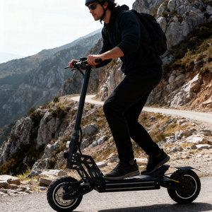 Off Road Electric Scooter 10 Inch Wheel Brushless Motor Waterproof Folding Mobility Scooter - Product Image 2