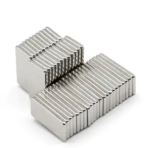 Werbeartikel OEM Seltenerde dünner Magnet Nodiummagnet-Block in Rechteck-Form Neodymium-Quadratmagnet N52 1 mm