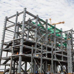 轻质现代预制钢结构预制商业用途建筑办公酒店仓库车间别墅 - Product Image 2