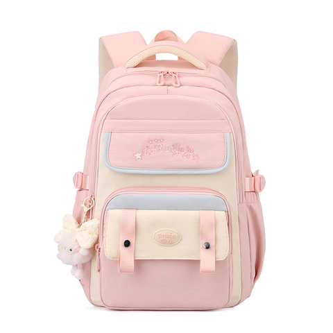 High Quality Women Backpack Middle High School Student Teenager Girls School Bag Nylon Taslon Fashion Backpack Mochila Escolares