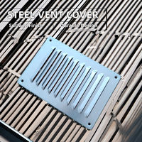 Rejilla de Ventilación Marina OEM de Acero Inoxidable/Aluminio, Resistente a la Corrosión del Agua Salada, para Yates, Tamaño Personalizado