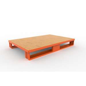 SALL - SP068A Paleta de chapa pintada, naranja (paquete múltiple)-EAN MATERIAL MANIPULACIÓN - Product Image 2