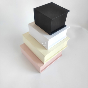 Tùy Chỉnh In Cứng Nhắc Trắng Nam Châm Từ Cuốn Sách Hình Dạng Hộp Bao Bì Sang Trọng Gấp Giấy Hộp Quà Tặng Cho Đồ Trang Sức Hoặc Nước Hoa Kinh Doanh - Product Image 6