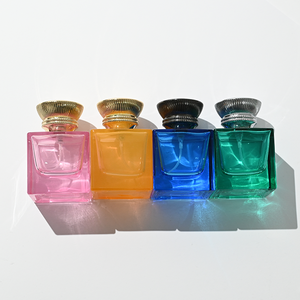 <span class=keywords><strong>Prix</strong></span> d'usine – Flacon de parfum vide en verre semi-translucide, personnalisable (couleur et logo), 30ml, 50ml, 100ml, avec capuchon Zamac - Product Image 6
