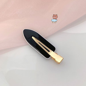 Yuxi לוגו מותאם אישית של נשים קליפים שיער לבן & שחור 6 ס מ creaseless שטוח duckbill עבור אצטט לא לכופף - Product Image 4