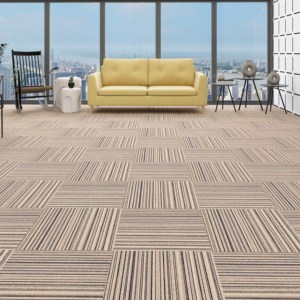 سجادة مكتب تجاري، بلاط سجاد حديث من البولي فنيل كلوريد الفينيل للبيع بالجملة، بلاط سجادة مربع تجاري - Product Image 4