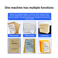Équipement d'étiquetage automatique de surface supérieure DX113J, applicateur d'étiquettes plates haute vitesse pour cartons et boîtes, machine d'étiquetage